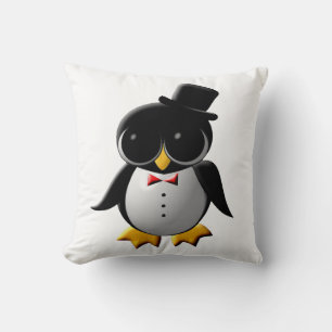 Antonio Penguin Throw Pillow Kissen