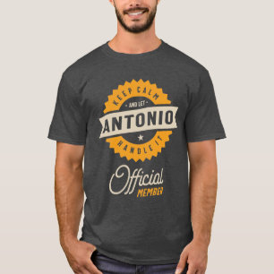 Antonio Personalisiert Name Birthday Gift T-Shirt