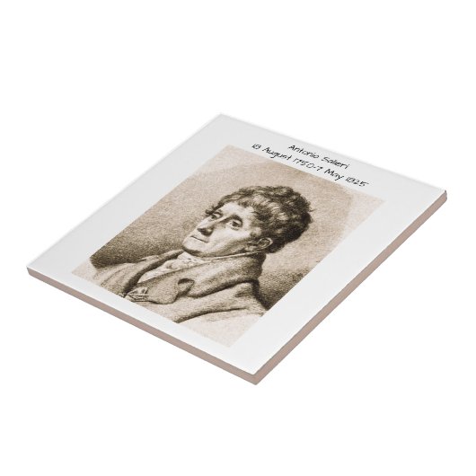 Antonio Salieri Fliese (Seite)