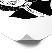 Antonio Vivaldi Poster (Ecke)