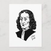 Antonio Vivaldi Postkarte (Vorderseite)