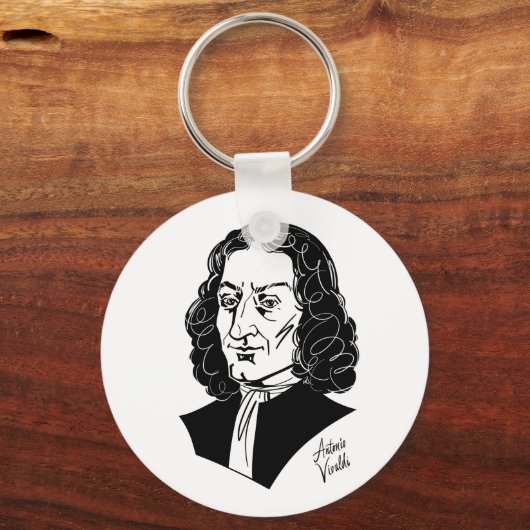 Antonio Vivaldi Schlüsselanhänger (Vorderseite)