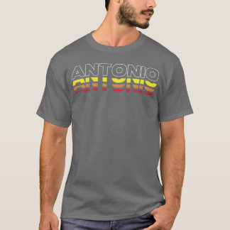 Antonio Vorname Lustig Vintage Sonnenuntergang Ant T-Shirt