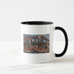 Antonito, Colorado - große Buchstabe-Szenen Tasse