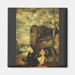 Antonius der Große und Paulus von Theben Magnet
