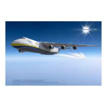 Antonov An-225 Mriya: Photorealistisches 3D-Kunstp