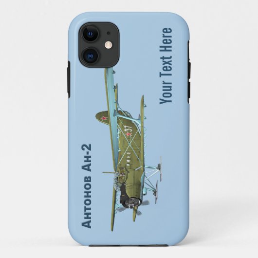 Antonov An-2 Case-Mate iPhone Hülle (Rückseite)