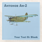 Antonov An-2 Glasuntersetzer (Vorderseite)