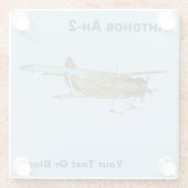 Antonov An-2 Glasuntersetzer (Rückseite)