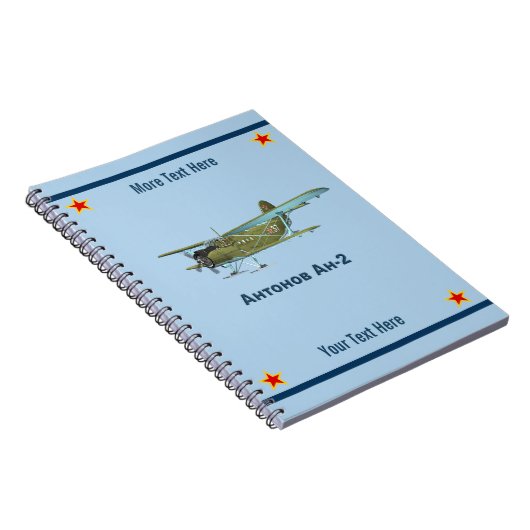 Antonov AN-2 Notizblock (Rechte Seite)