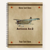 Antonov An-2 Notizbuch (Vorderseite)