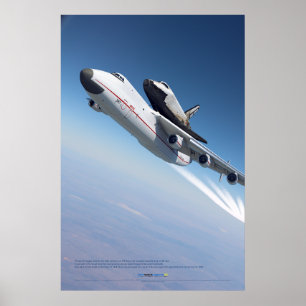 Antonow An-225 Mrija & Buran-Shuttle Poster