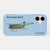 Antonow An-2 iPhone 16 Hülle (Rückseite (Horizontal))