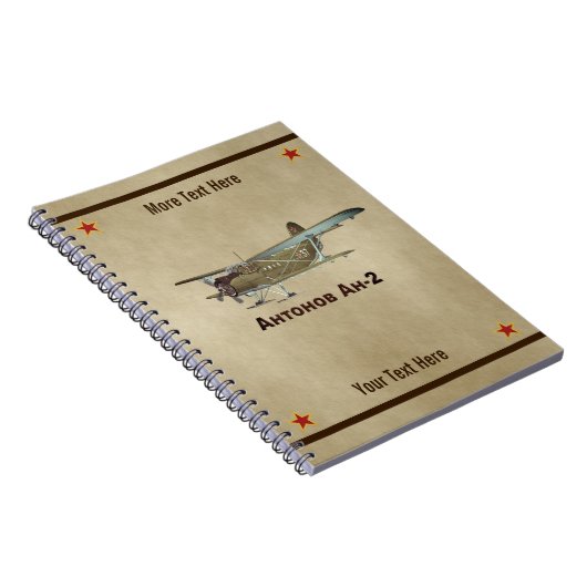 Antonow An-2 Notizblock (Rechte Seite)