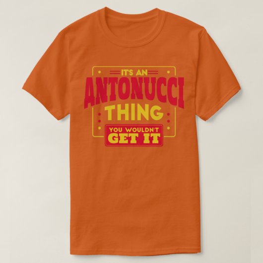 Antonucci T-Shirt (Design vorne)
