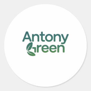 Antony Green Runder Aufkleber