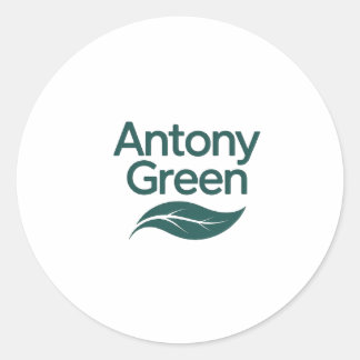 Antony Green Runder Aufkleber