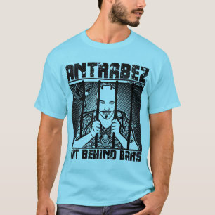 Antrabez Art hinter Bars Hotel k KEROBOKAN Gefängn T-Shirt