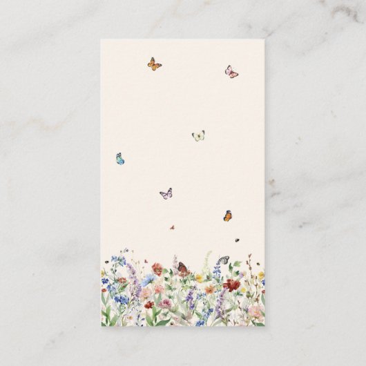 Antrag auf Erstattung | BOHEMISCHE WILDBLUMEN Begleitkarte (Rückseite)