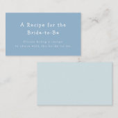 Antrag auf Erteilung eines Blue Coordinate Brautpa Begleitkarte (Vorne/Hinten)