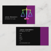 ANTRAG AUF RECHT - Visitenkarte (Vorne/Hinten)