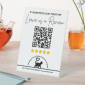 Antrag auf Überprüfung des QR-Codes für Tierklinik Sockelschild (In Situ)