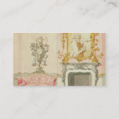 Antrag für einen zeichnenden Rauminnenraum, Visitenkarte (Rückseite)