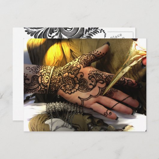 Antrag Henna Postkarte (Vorne/Hinten)