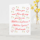 Antrag Karte (Gelbe Blume)