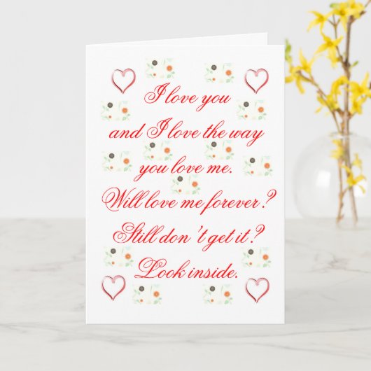 Antrag Karte (Gelbe Blume)