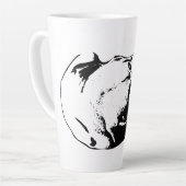 Antrag mit Liebe Milchtasse (Linke Ecke)