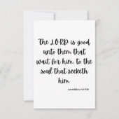 Anträge 3:25 KJV Bible Verse Flat Greeting Karte (Vorderseite)