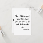 Anträge 3:25 KJV Bible Verse Flat Greeting Karte (Vorderseite/Rückseite Beispiel)