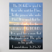 Anträge der Jugendbibel Verse 3:25-27 Poster (Vorne)