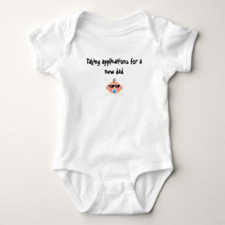 Anträge für neue Väter Baby Strampler