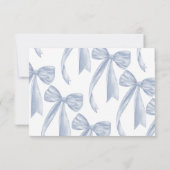 Antragsformular für das Blaue Brautparty Einladung (Rückseite)