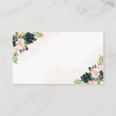 Antragskarte für das Rezept für nacktes und rosafa Begleitkarte (Rückseite)