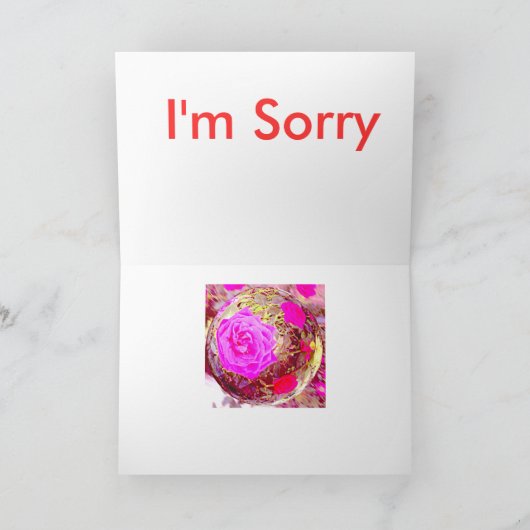 Antragskarte Karte (Innenseite)