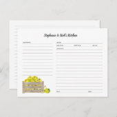 Antragskartenvorlage Ankündigungspostkarte (Vorne/Hinten)