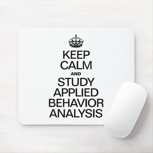 ANTRAGSTELLE UND UNTERSUCHUNG behalten VERHALTENSA Mousepad (Mit Mouse)