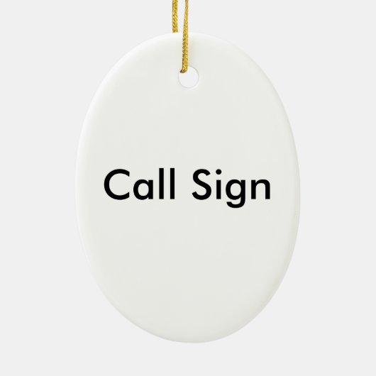 Antreibende Antenne Rudolphs mit Nasen-Verzierung Keramikornament (Hinten)