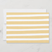 Antrieb durch Babydusche Geschlecht Neutral Baby D Einladung (Rückseite)