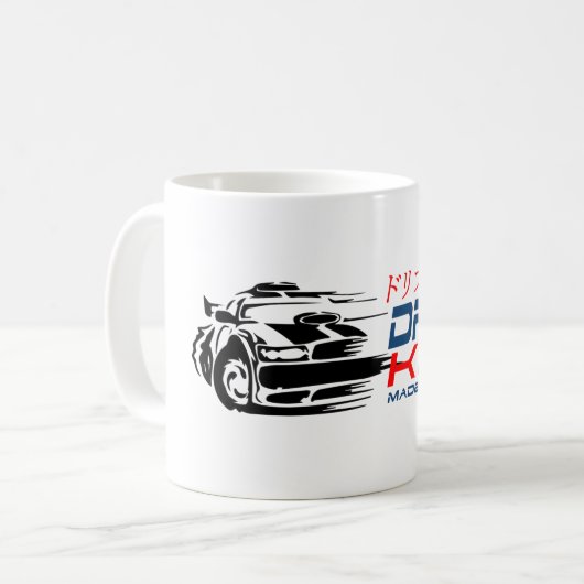 Antrieb-König Made In Tokyo Kaffeetasse (Vorderseite Links)