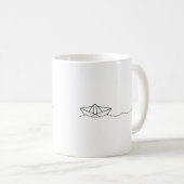 Antrieb-Papierboot Kaffeetasse (VorderseiteRechts)