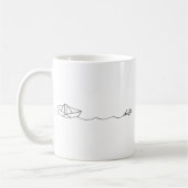 Antrieb-Papierboot Kaffeetasse (Links)