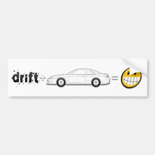 Antrieb Silvia S14 ist Spaß Autoaufkleber (Vorne)