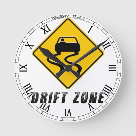 Antrieb-Zonenzeichen Runde Wanduhr (Vorderseite)