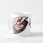 Antriebautoslogan Kaffeetasse (Vorderseite Links)