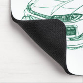 Antriebgewohnheit Nis Silvia S15 Mousepad (Ecke)