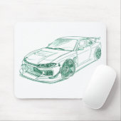 Antriebgewohnheit Nis Silvia S15 Mousepad (Mit Mouse)